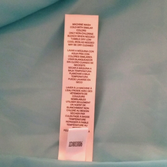 Chico's Aqua Large (2) Quilted Light Weight Zip Jacket - Picture 5 of 6